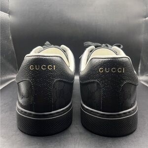 2023 Gucci Ace 'GG Crystal Canvas Sneaker ~ ~ Black